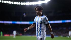 Take Kubo, con la Real Sociedad