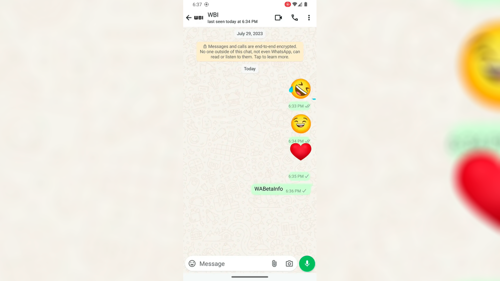 Los nuevos emojis animados de WhatsApp