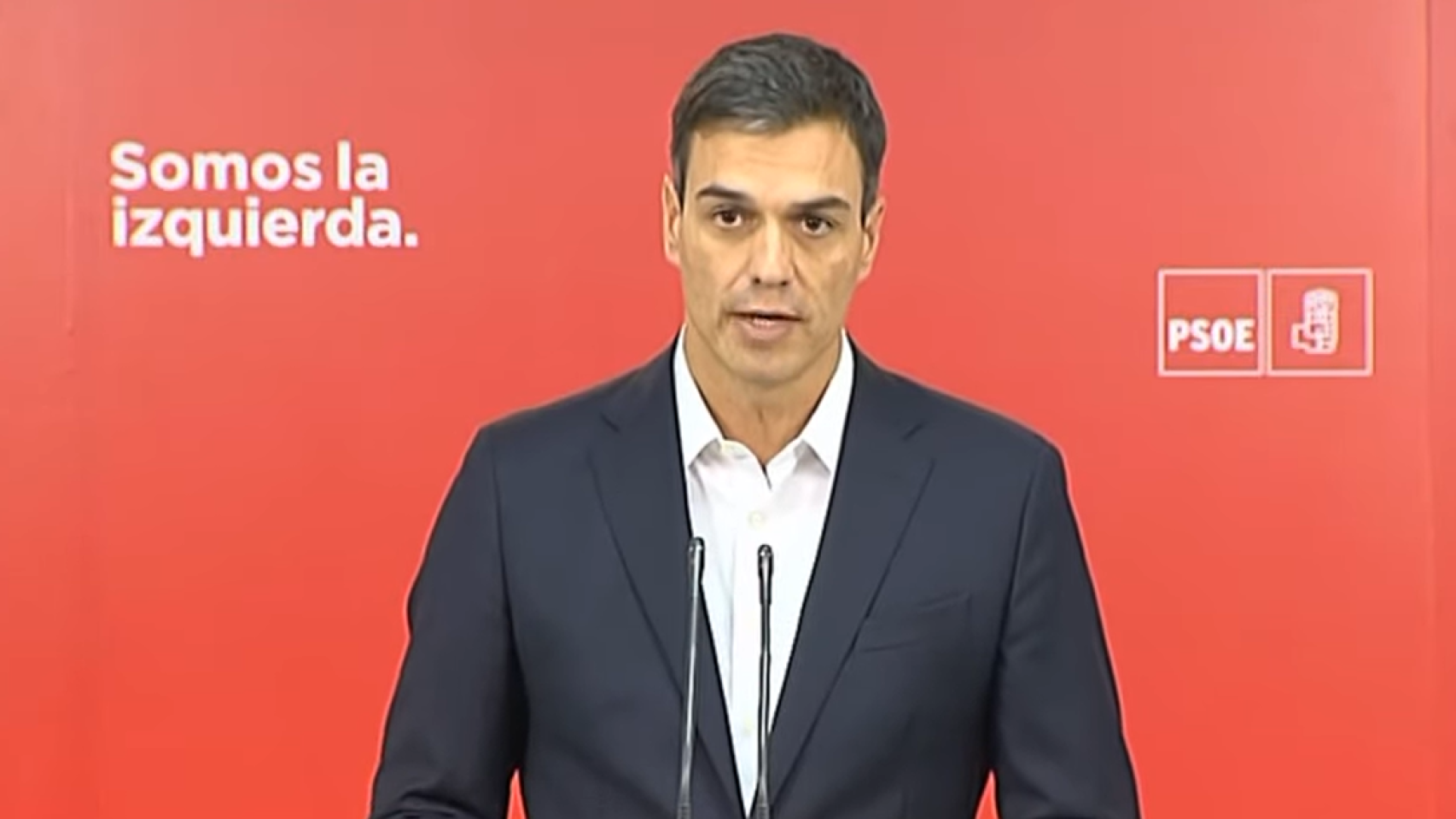 Pedro Sánchez, en su declaración de julio de 2017.