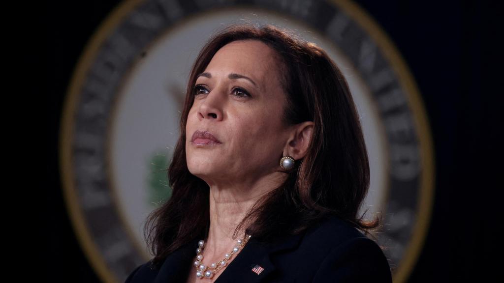 La vicepresidenta de EEUU, Kamala Harris.