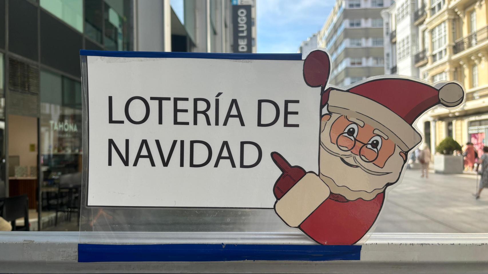 Ya se puede comprar lotería de Navidad en A Coruña