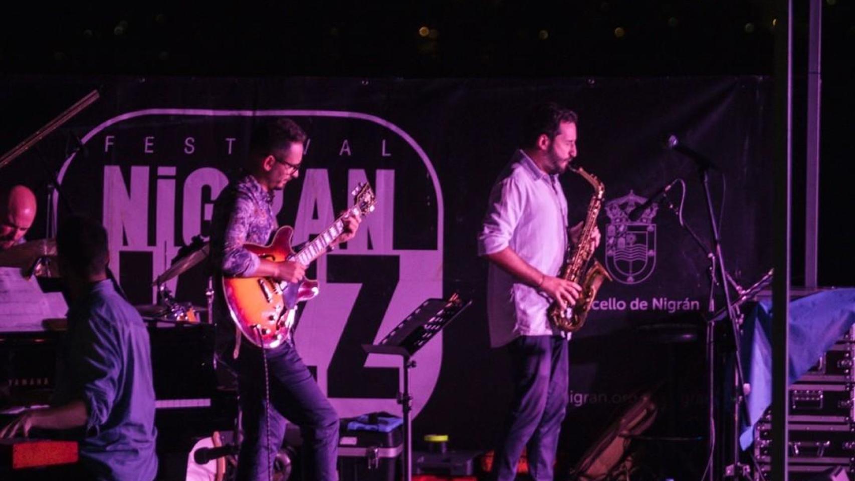 Una edición anterior del Festival Jazz Nigrán 2024