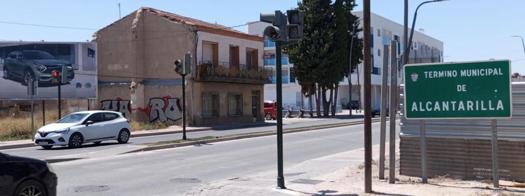 Entrada al término municipal de Alcantarilla.