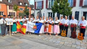 El Grupo de danzas Postiguet.