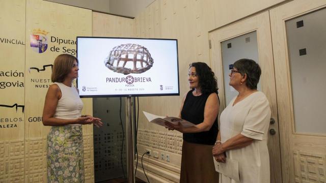 Presentación del Festival Panduro en la Diputación de Segovia