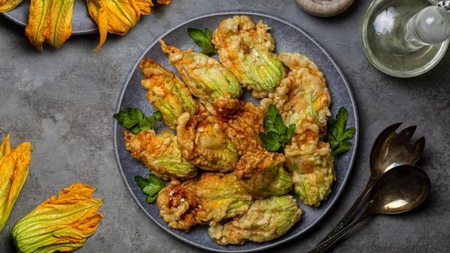 La flor de calabacin es comestible: así es la receta de Pablo Ojeada para no desperdiciarla