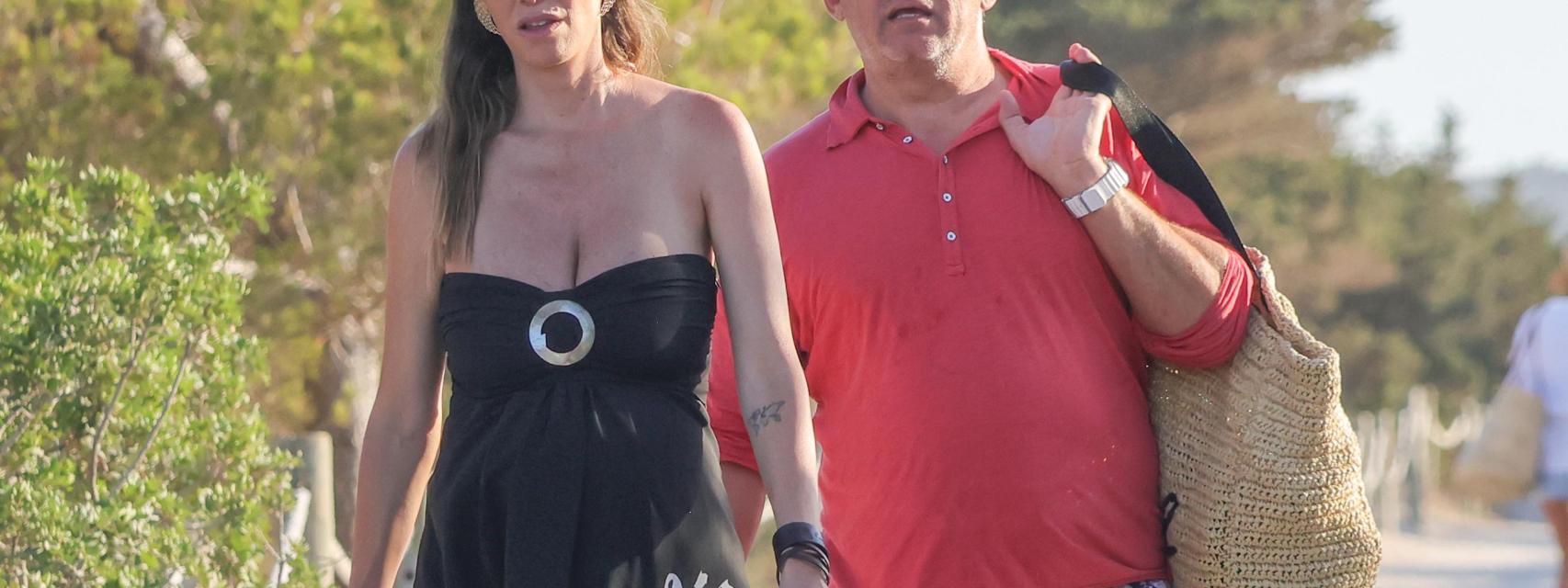 Miki Nadal y Helena Aldea disfrutan de unas vacaciones en Ibiza antes de la  inminente llegada de su segunda hija