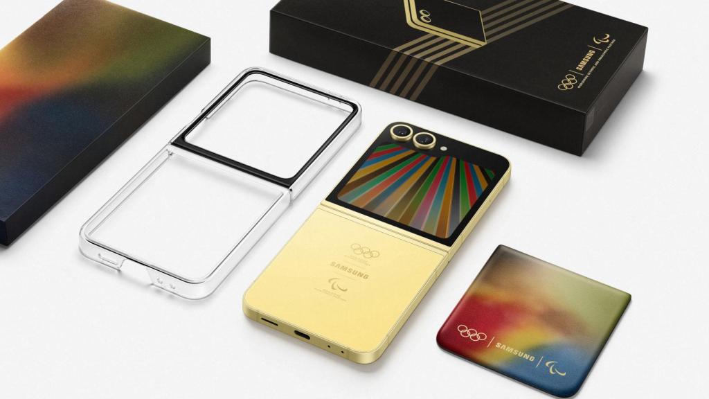 El móvil Samsung y la funda de diseño único que recibirán los atletas en los Juegos Olímpicos de París
