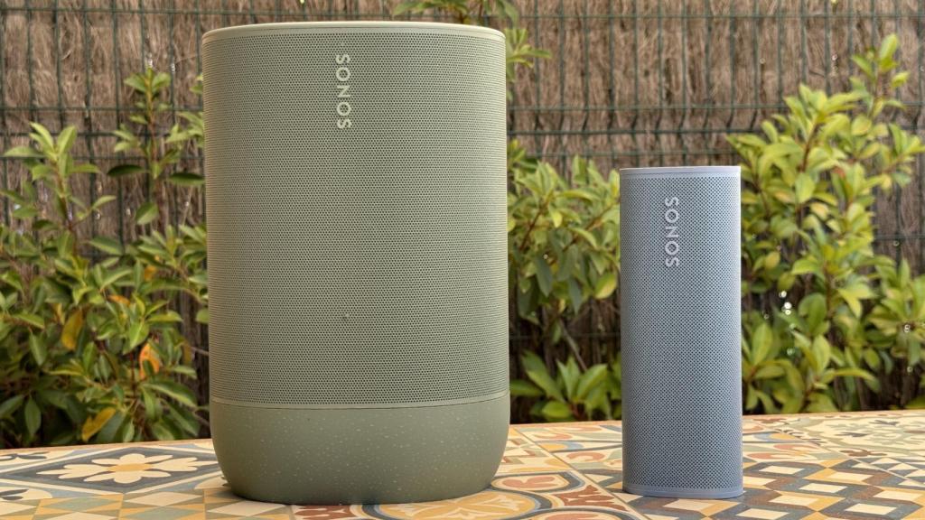 Sonos Move 2 y Sonos Roam 2