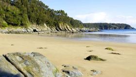 Playa de Sacido, en Viveiro (Lugo)