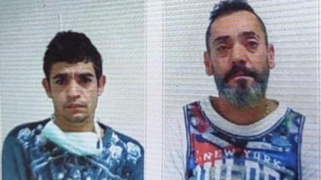 Juan, alias 'El Canela', y Alfonso, en una imagen de la investigación de la Policía Nacional.