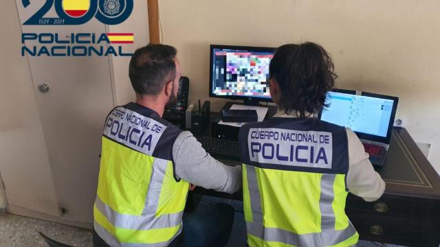 Agentes de la Policía Nacional.