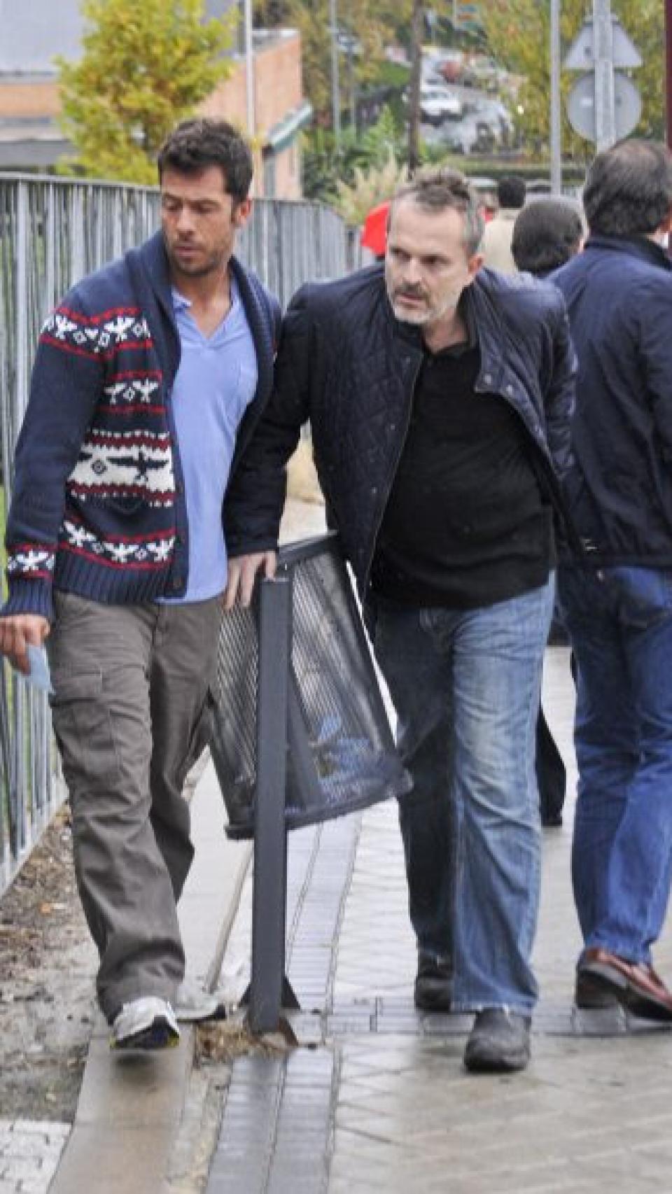 Nacho Palau y Miguel Bosé cuando eran una pareja sentimental.