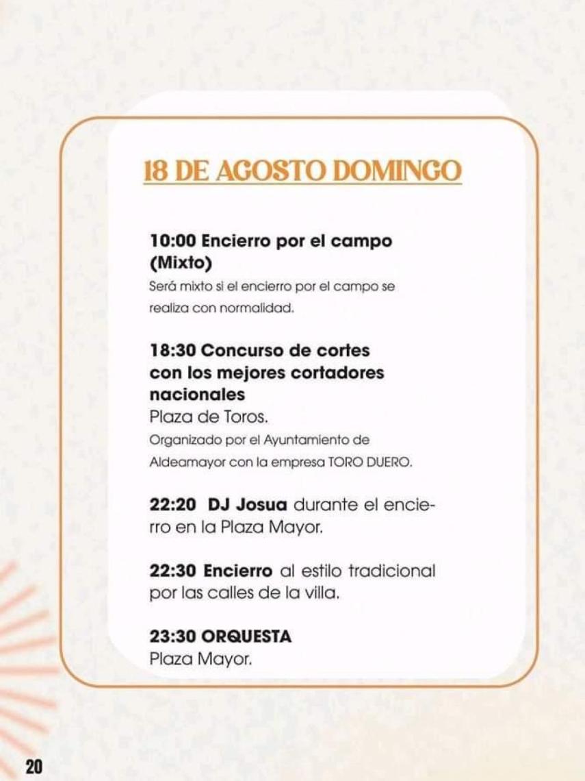 9. Fiestas Aldeamayor