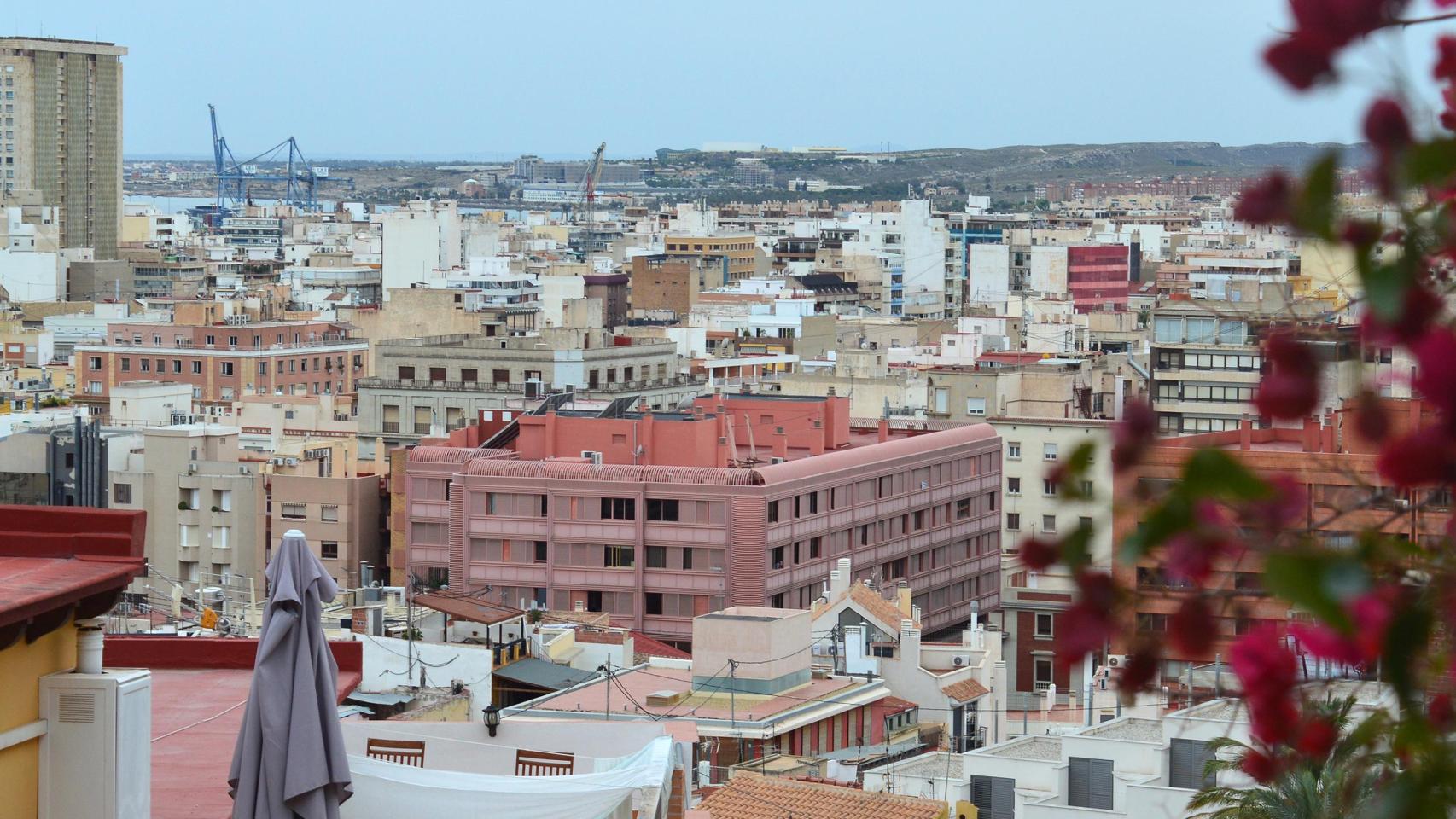 Edificios ciudad de Alicante.