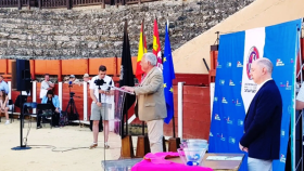 Presentación de la edición DE 2023 por el consejero de Cultura, Turismo y Deporte, Gonzalo SantonjaSantonja