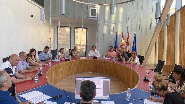 Pleno ordinario del Ayuntamiento de Guijuelo celebrado esta mañana