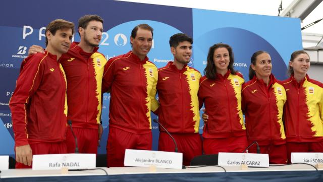 El equipo español de tenis para los Juegos Olímpicos de París 2024