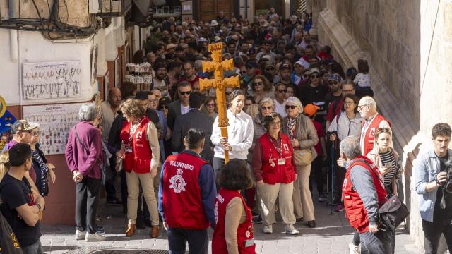 Una de las celebraciones del Año Jubilar de Caravaca de la Cruz.