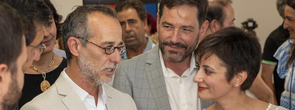 La ministra de Vivienda y Agenda Urbana, Isabel Rodríguez, en Poblete.