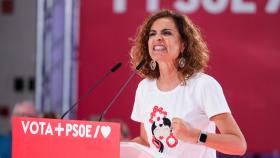 María Jesús Montero, en un acto del PSOE.