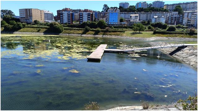 Laguna de Fonteculler, en O Burgo