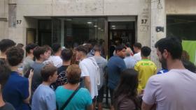 Pop up de Ropa Futboleros en la calle Real en 2023.