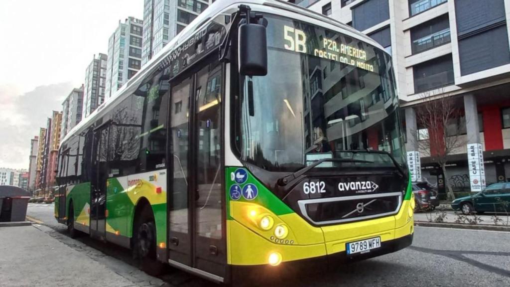 Autobús de Vitrasa en una imagen de archivo.