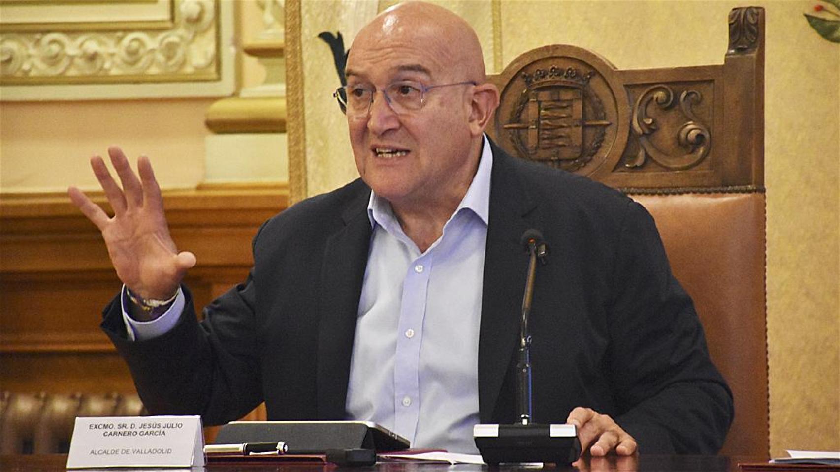Jesús Julio Carnero, alcalde de Valladolid