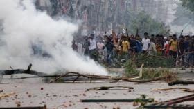 Protestas estudiantiles en Bangladesh el 19 de julio de 2024