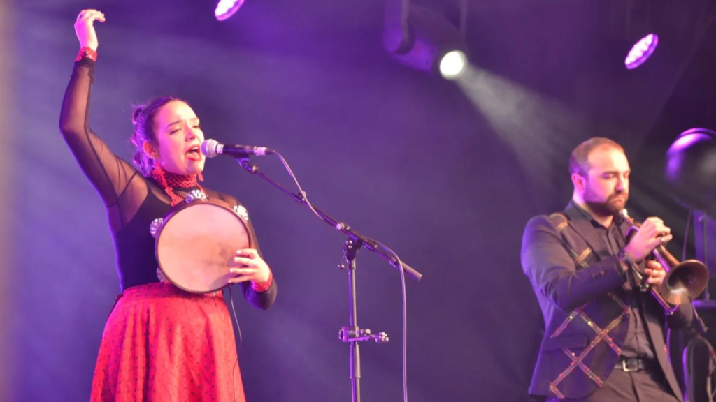 Ailá, durante uno de sus conciertos.