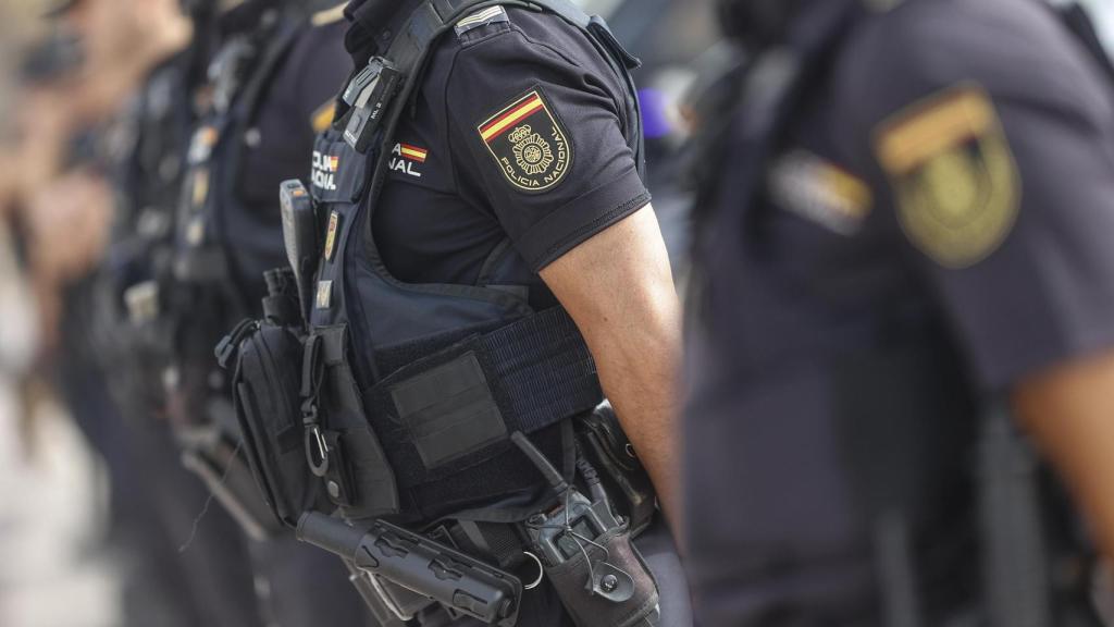 Agentes de la Policía en una imagen de archivo.