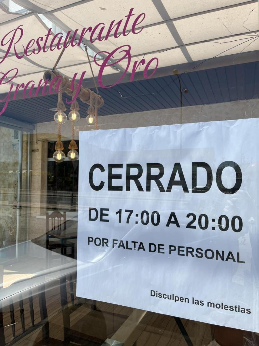 Imagen del cartel del restaurante Grana y Oro de Salamanca