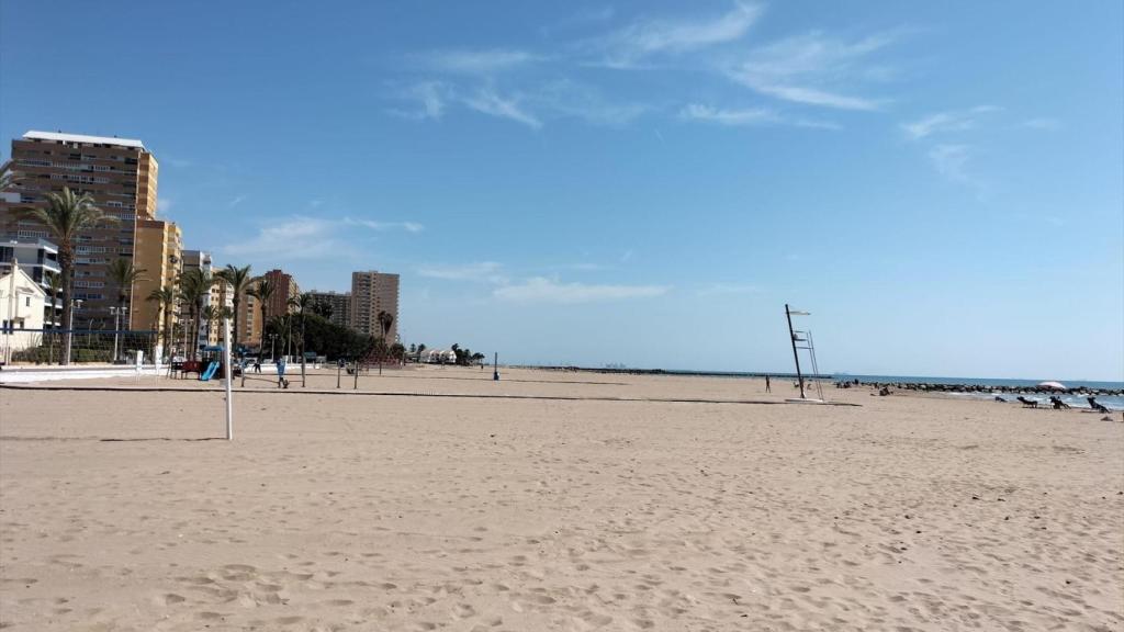 Imagen de la playa de la Pobla de Farnals (Valencia). Ayuntamiento Pobla de Farnals
