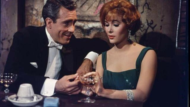 Fotograma de la adaptación cinematográfica de 'Suave es la noche' (1962).
