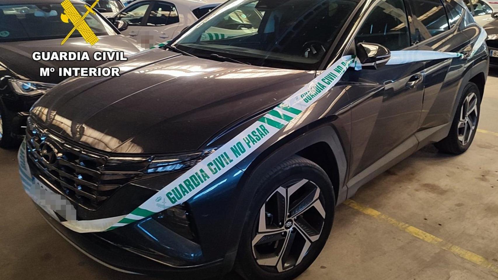 Coche robado en Madrid