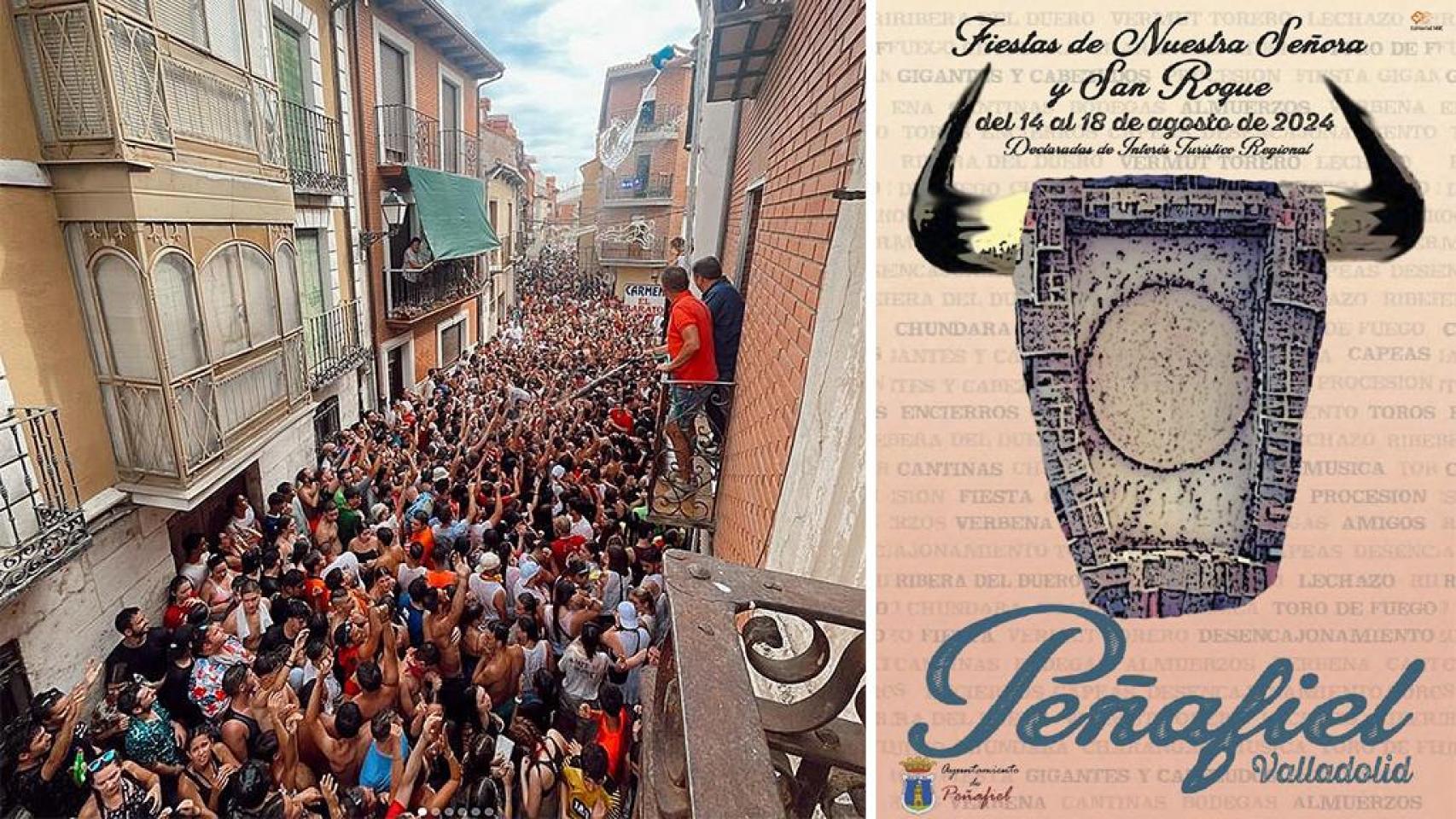El Chúndara y el cartel de las Fiestas de Peñafiel 2024