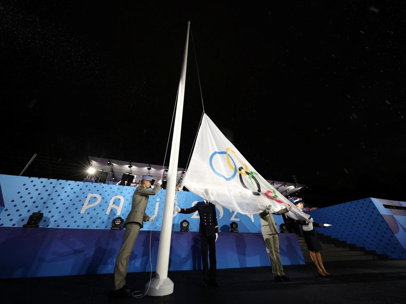 Que representa la bandera fashion de los juegos olimpicos