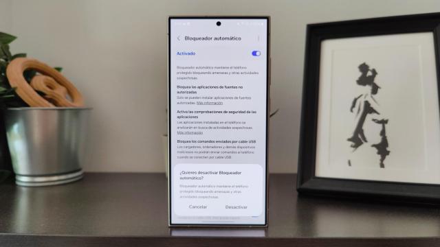 Bloqueador de archivos en Samsung