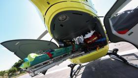 Helicóptero sanitario del Sescam. Imagen de archivo. Foto: EL ESPAÑOL-EL DIGITAL CLM.