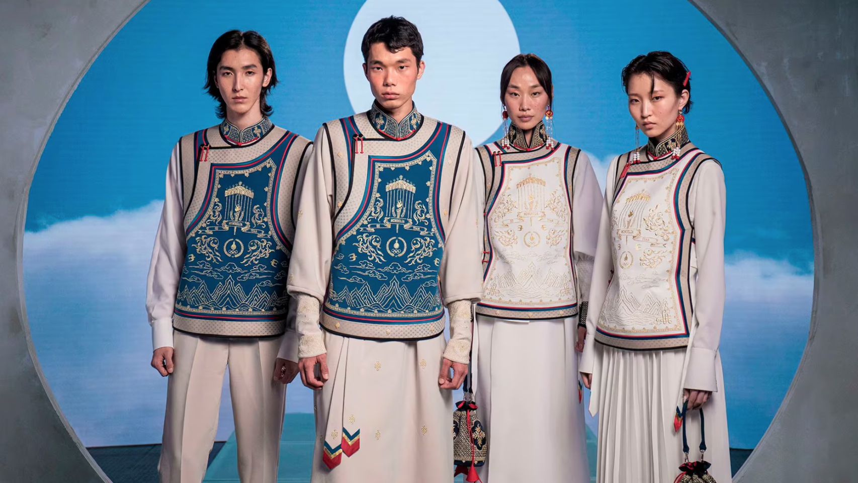Uniformes de Mongolia  para los JJ. OO 2024
