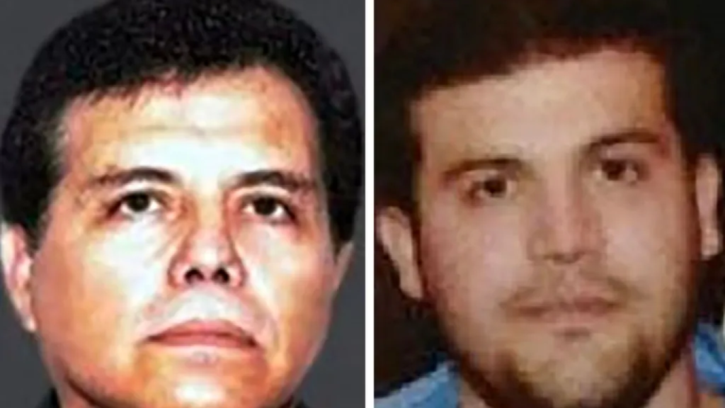 A la izquierda, 'El Mayo'. A la derecha, Joaquin Guzman Lopez, el hijo de 'El Chapo' que entregó a ambos.