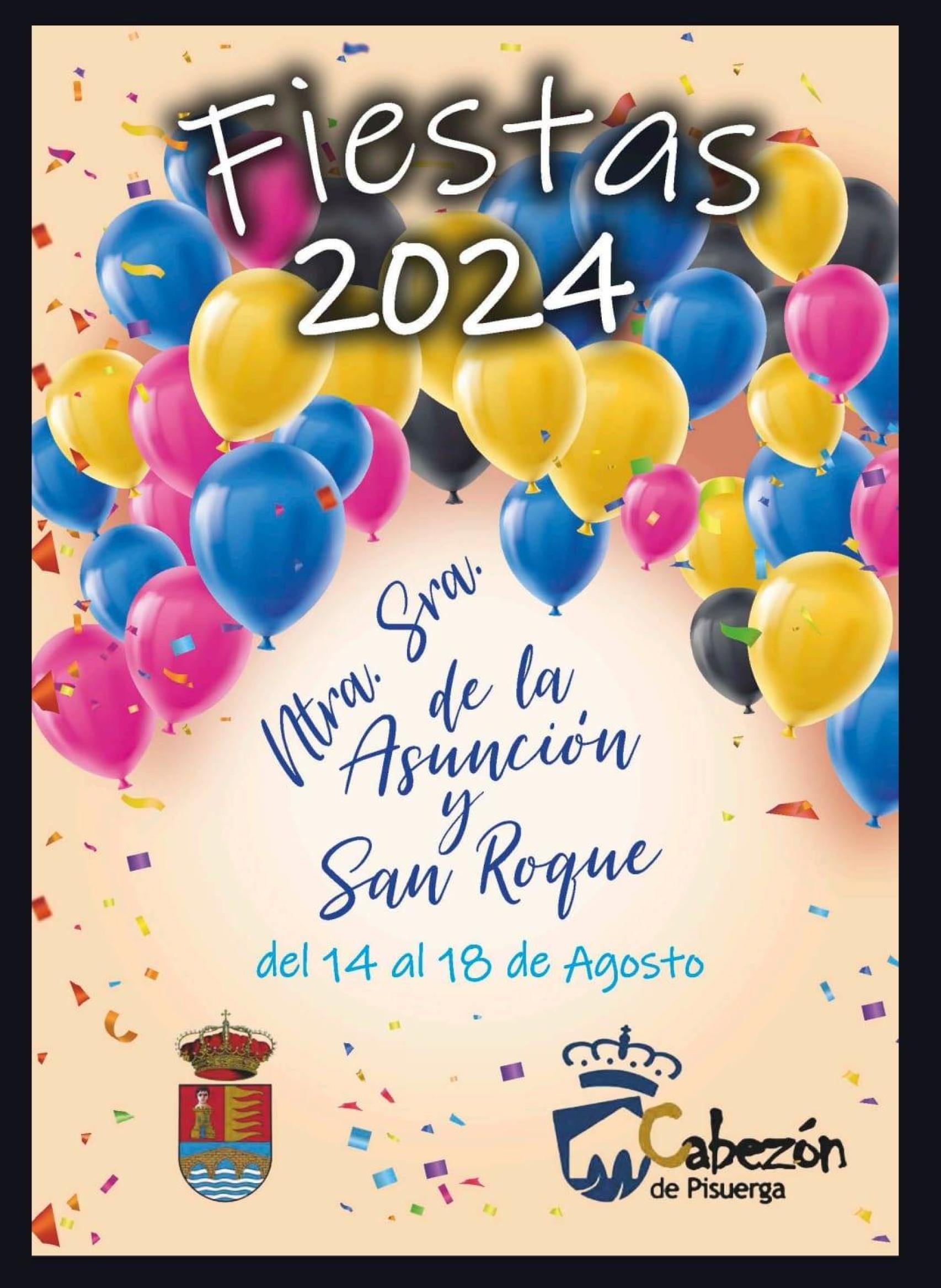 Cartel de las Fiestas de Cabezón 2024