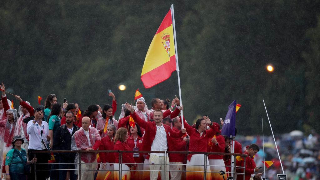 La delegación española en la inauguración de los JJOO de París