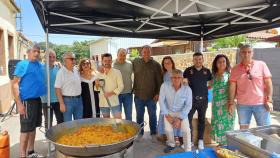 Las fiestas de Cabezuela contaron con la presencia del alcalde de Guijuelo y otros concejales