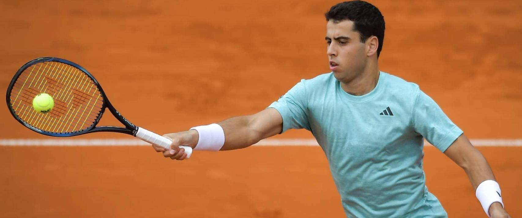 Jaume Munar, durante un partido