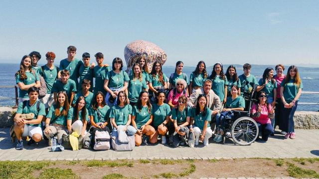 Una treintena de estudiantes de A Coruña viajan un mes a Irlanda con una beca del Concello