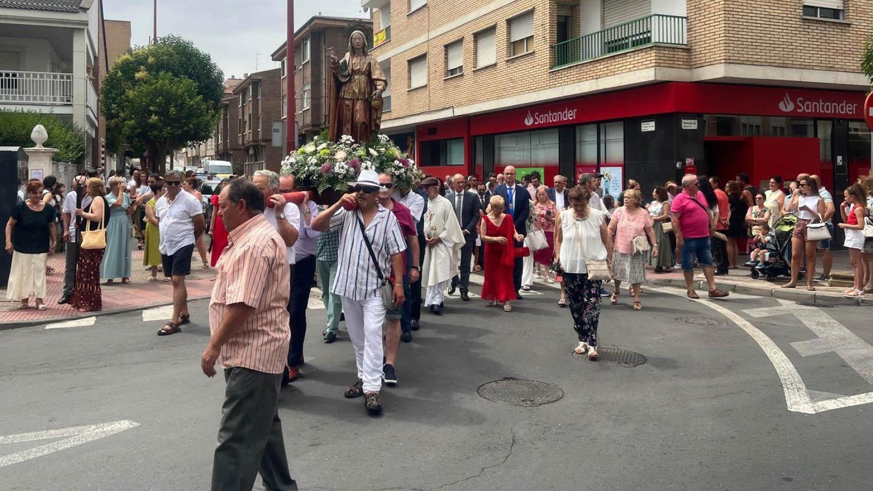 Fiestas de Santa Marta 2024: procesión