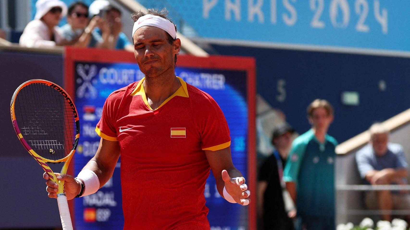 Rafa Nadal, contra Djokovic en París 2024