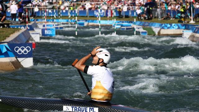 Miquel Travé se lamenta tras la final de C1.